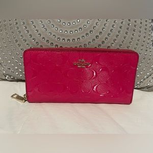 Hot Pink Coach Wallet